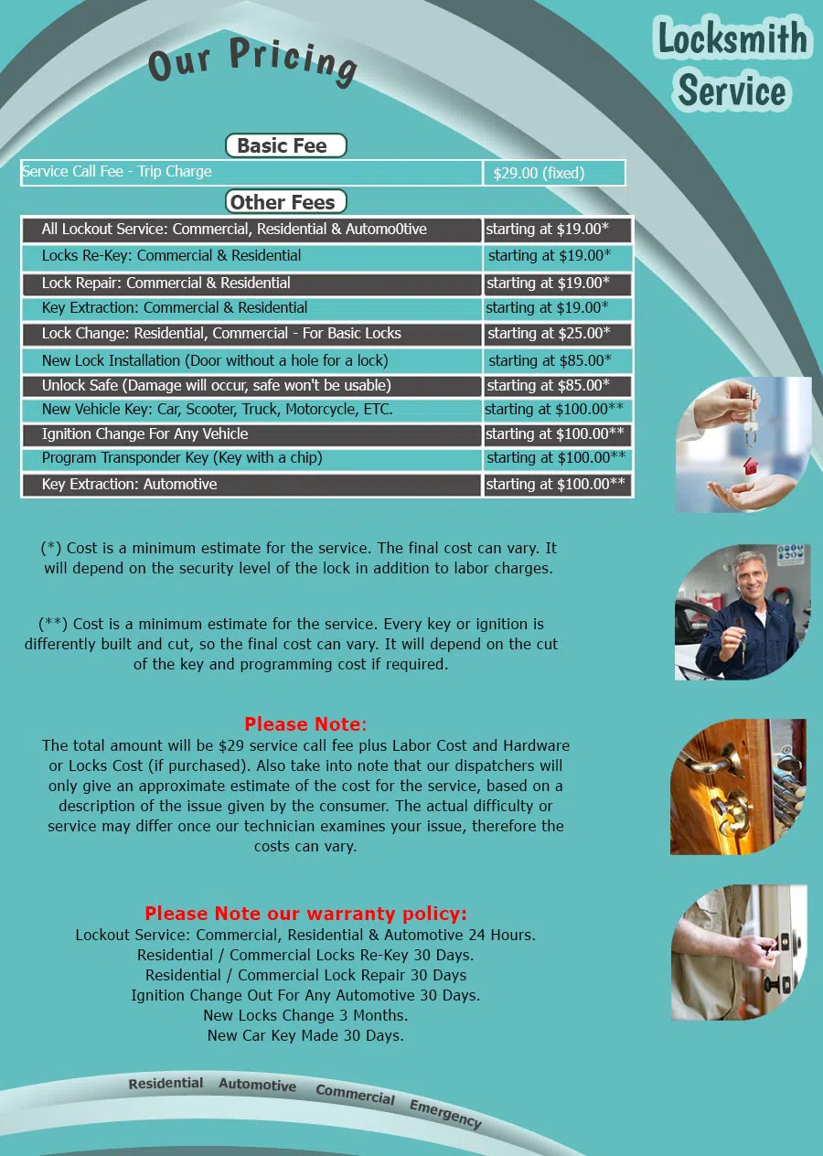 Father Son Locksmith Shop Winnetka, IL 847-915-3488